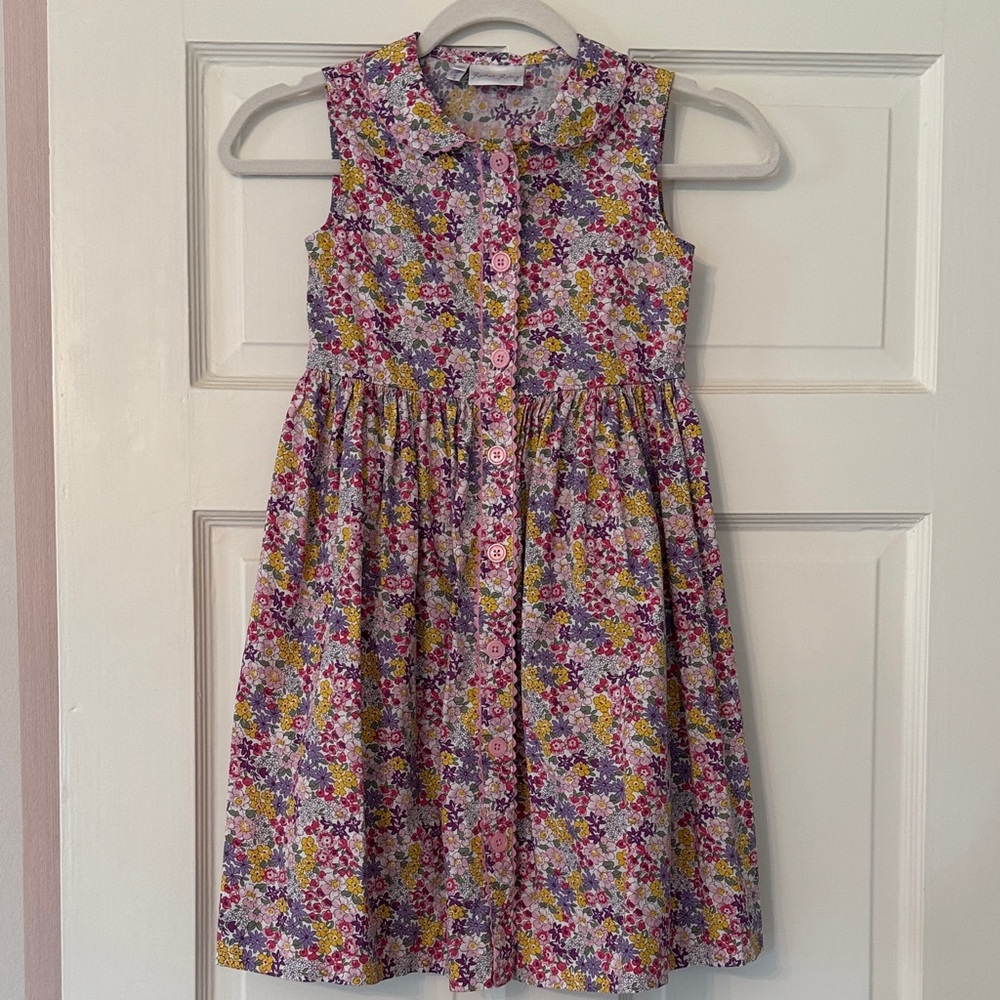 Rachel Riley Multicolor Floral Kids Dress